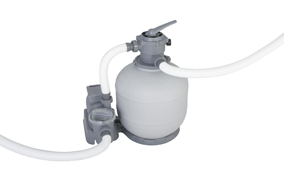Flowclear 1.000 gal. Sand Filter Pump Replacement. Gray