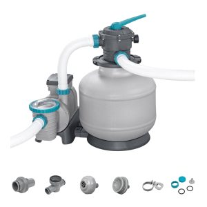 Bestway 3.000 gal. Above Ground Pool Sand Filter Pump