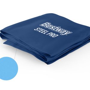Steel Pro 8'6 x 67 x 24 Rectangular Above Ground Pool Liner Replacement. Dark Blue