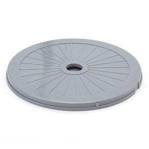 Above Ground Pool Skimmer Cover for Filter Pump Replacement. Gray