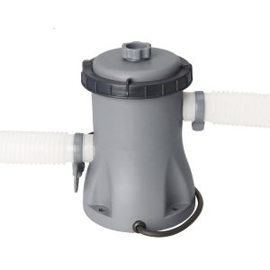 330 gal. Above Ground Pool Filter Pump Replacement. Gray