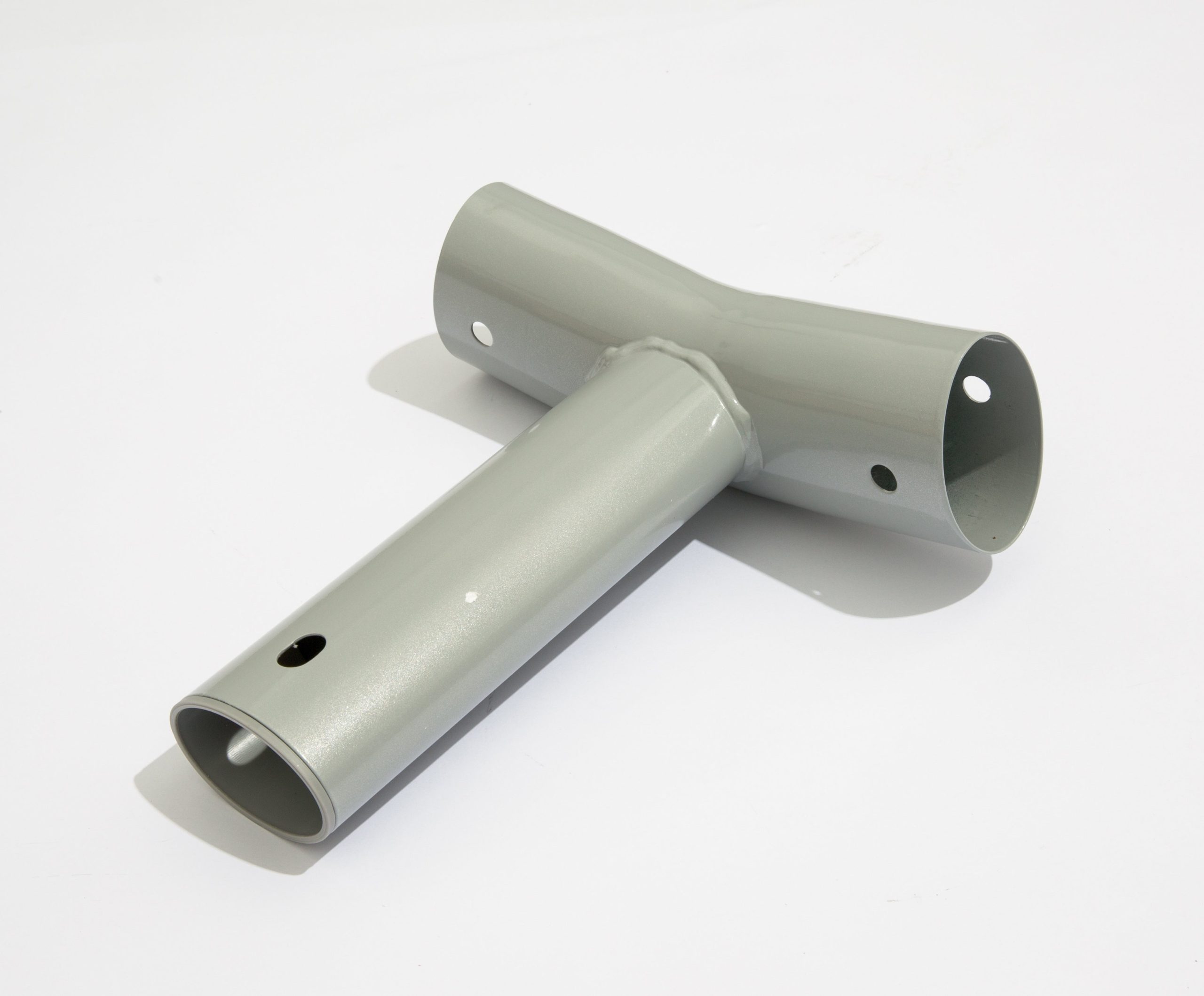Coleman & Power Steel Above Ground Pool T-Connector Replacement. Gray