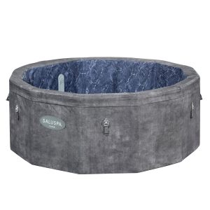 SaluSpa Paris AirJet ThermaCore Hot Tub Liner Replacement. Gray Marble