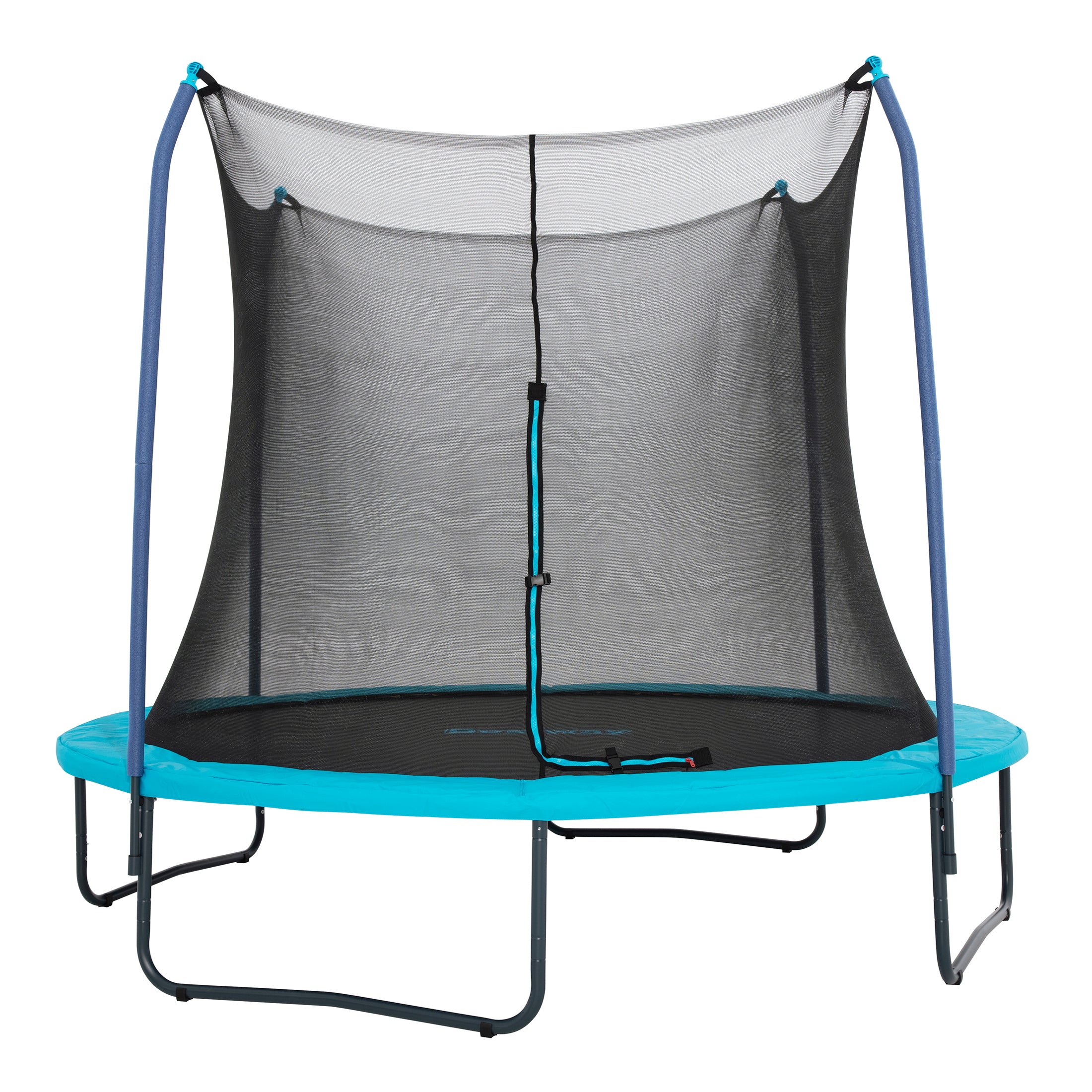 Bestway Xtreme Air 10 ft Outdoor Trampoline for Kids & Adults. No-Gap Enclosure. Foam-Padded Poles