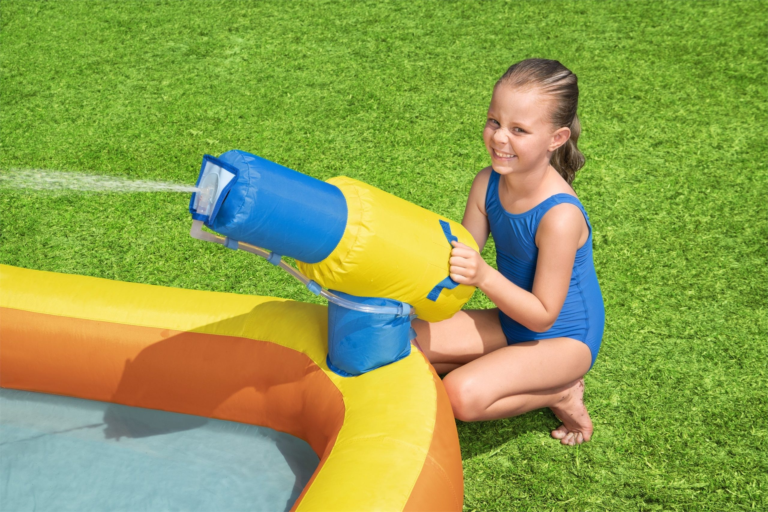 H2OGO! Super Speedway Kids Inflatable Water Park 8'8 - Image 6