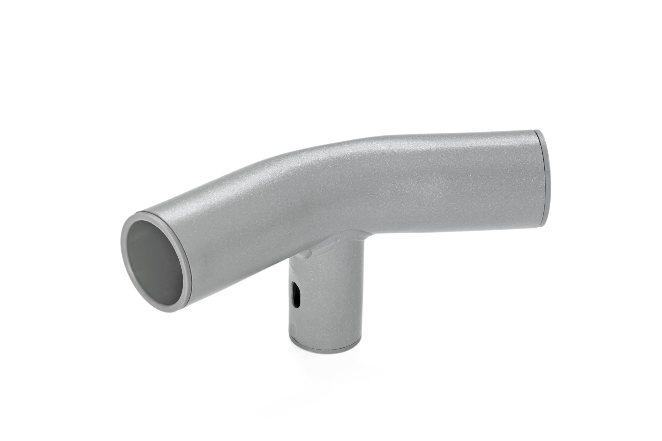 Power Steel Oval Above Ground Pool T-Connector Replacement. Gray