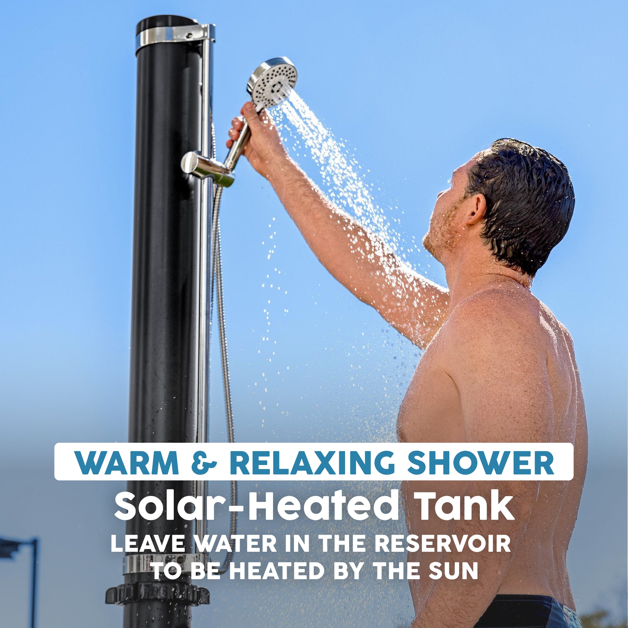 Bestway SolarFlow 5.2 Gal. Outdoor Shower - Image 3