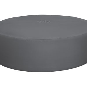 SaluSpa and Coleman 93 x 28 Round EnergySense Inflatable Hot Tub Cover. Gray