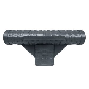 Steel Pro MAX Round Above Ground Pool T-Connector Replacement. Charcoal Gray