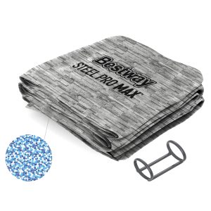 Coleman Steel Pro Max 16' x 48 Round Above Ground Pool Liner Replacement. Gray