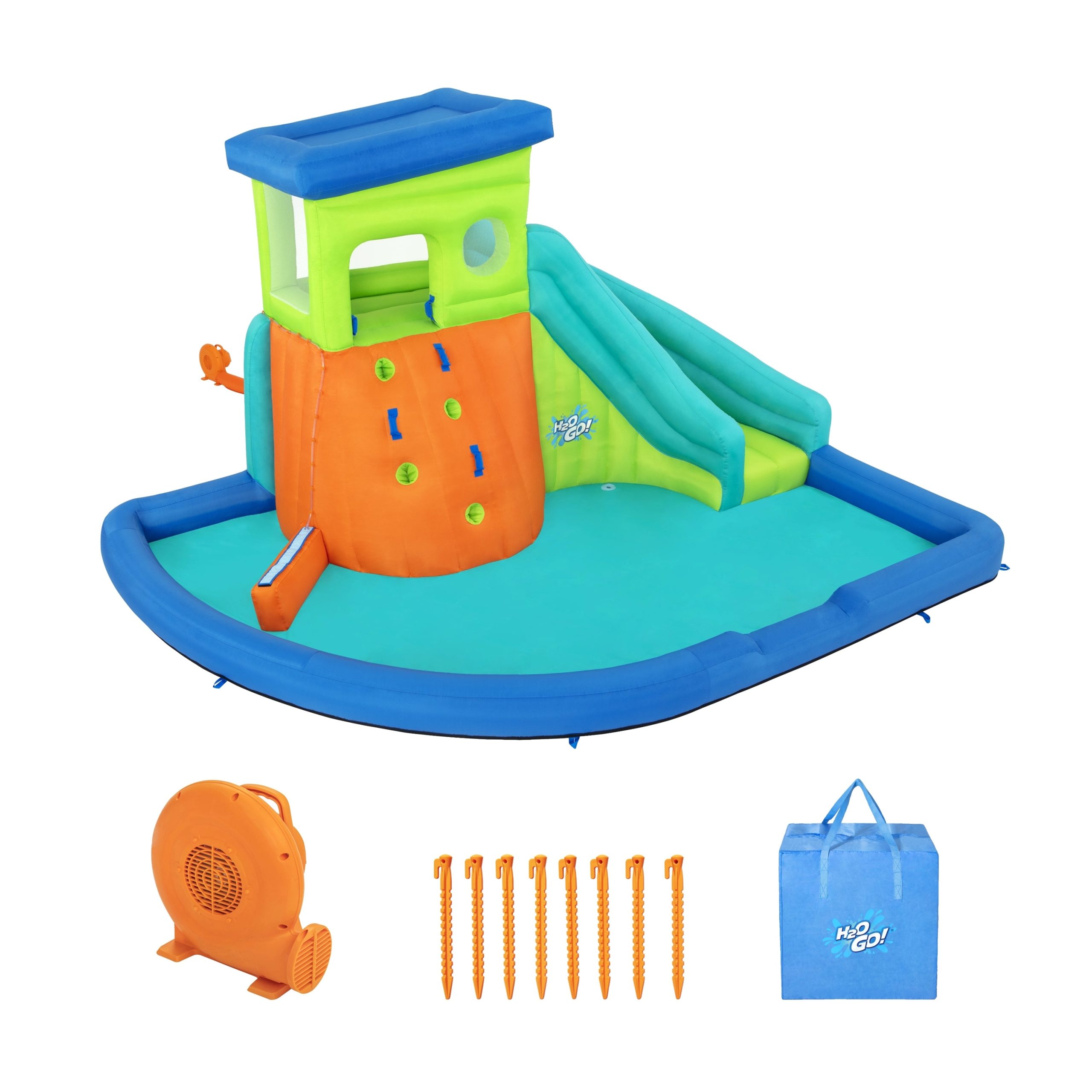 H2OGO! HydroHangout Kids Inflatable Water Park 8'5 - Image 3