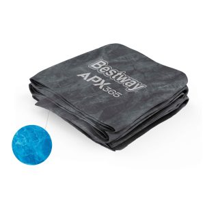 APX 365 22' x 52 Round Above Ground Pool Liner Replacement. Gray