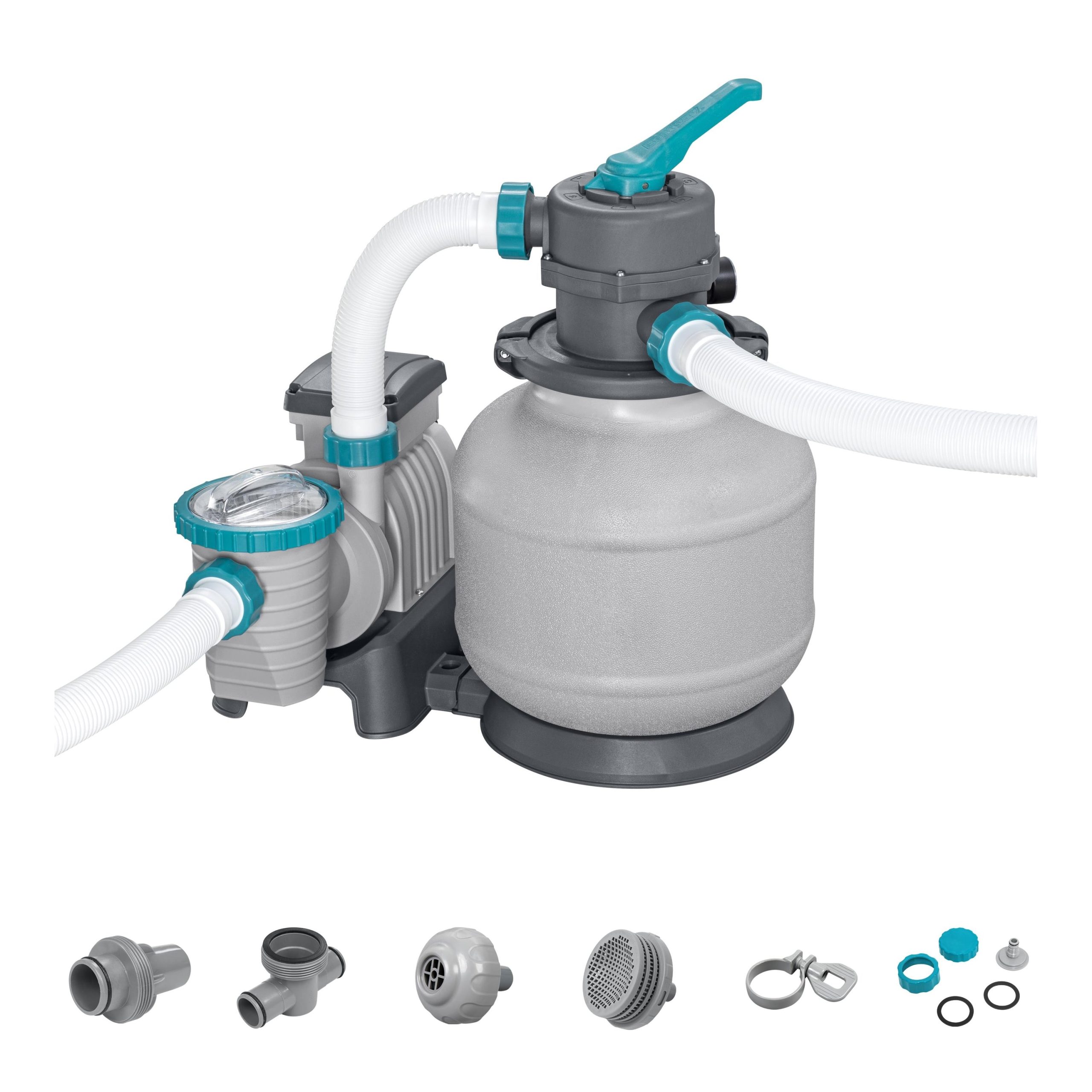 Bestway 2.200 gal. Above Ground Pool Sand Filter Pump - Image 2
