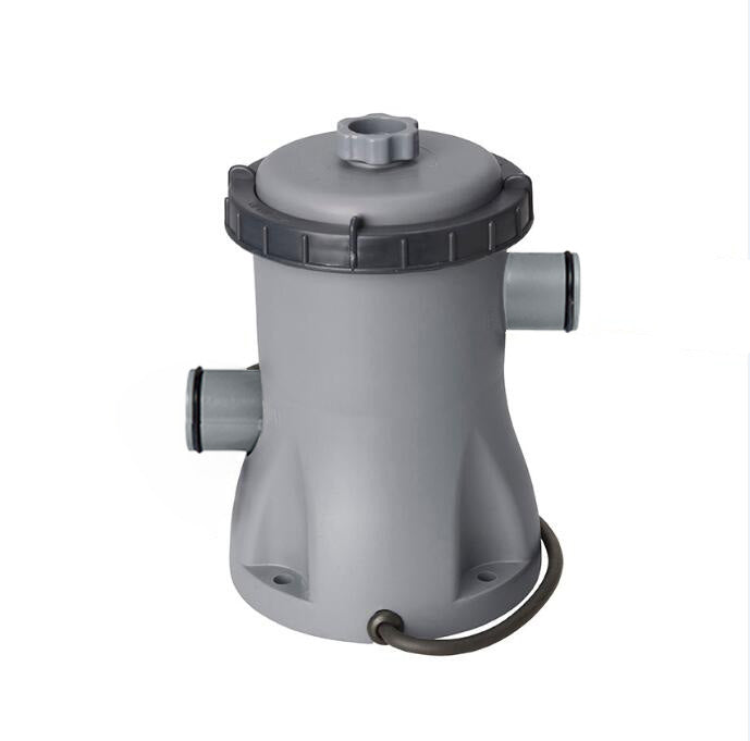 Flowclear 1.000 gal. Cartridge Filter Pump Body Replacement. Gray