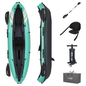 Hydro Force Ventura Elite X1 Inflatable 1-Person Kayak Set 9'2