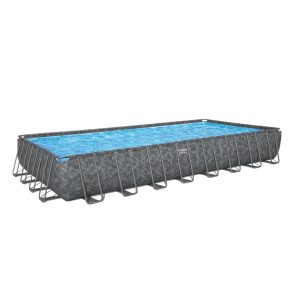 Bestway APX 365 31'4 x 16' x 52 Rectangle Above Ground Pool Set