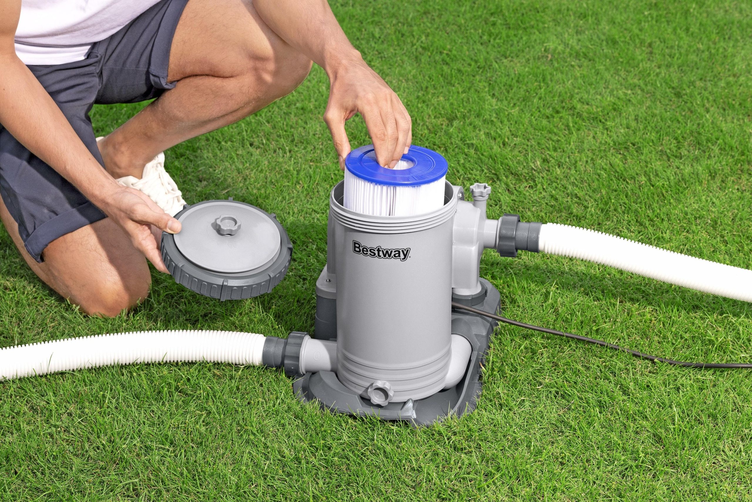 Bestway 2.500 gal. Above Ground Pool Filter Pump - Image 5