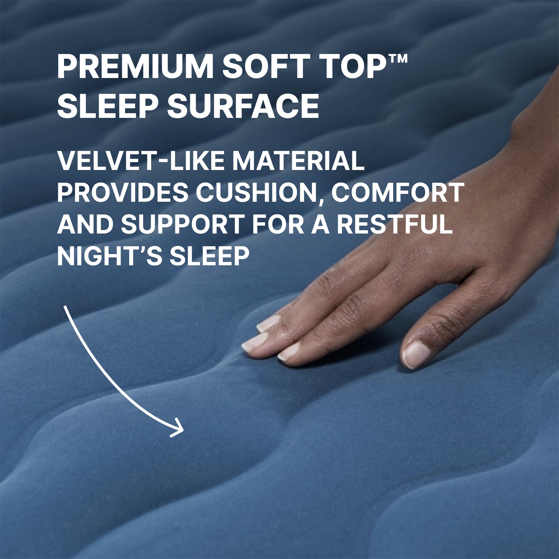 Bestway Tough Guard Air Mattress Twin 18 with Built-in AC Pump - Image 4