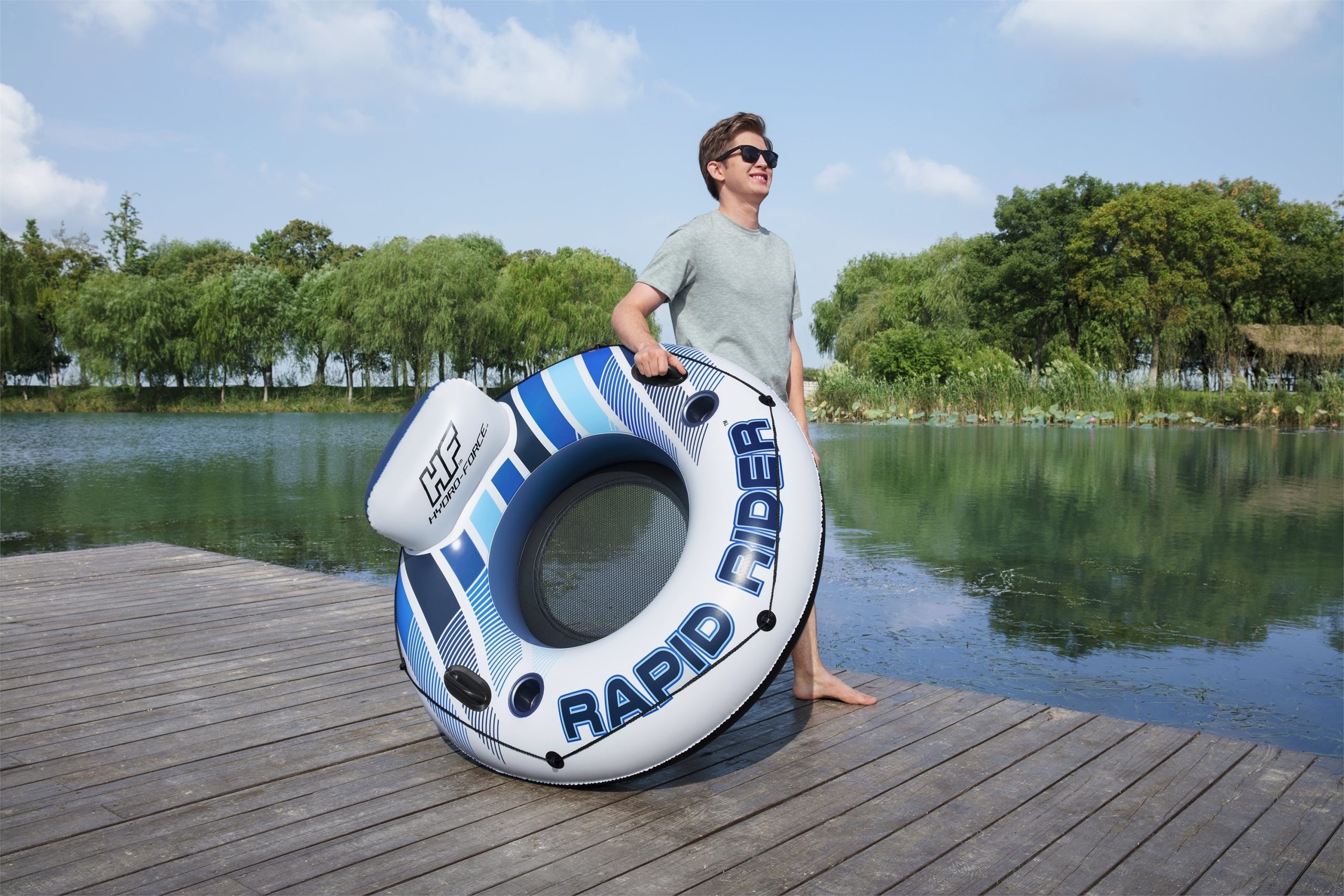 Hydro-Force Rapid Rider Single River Tube 48 - Image 7