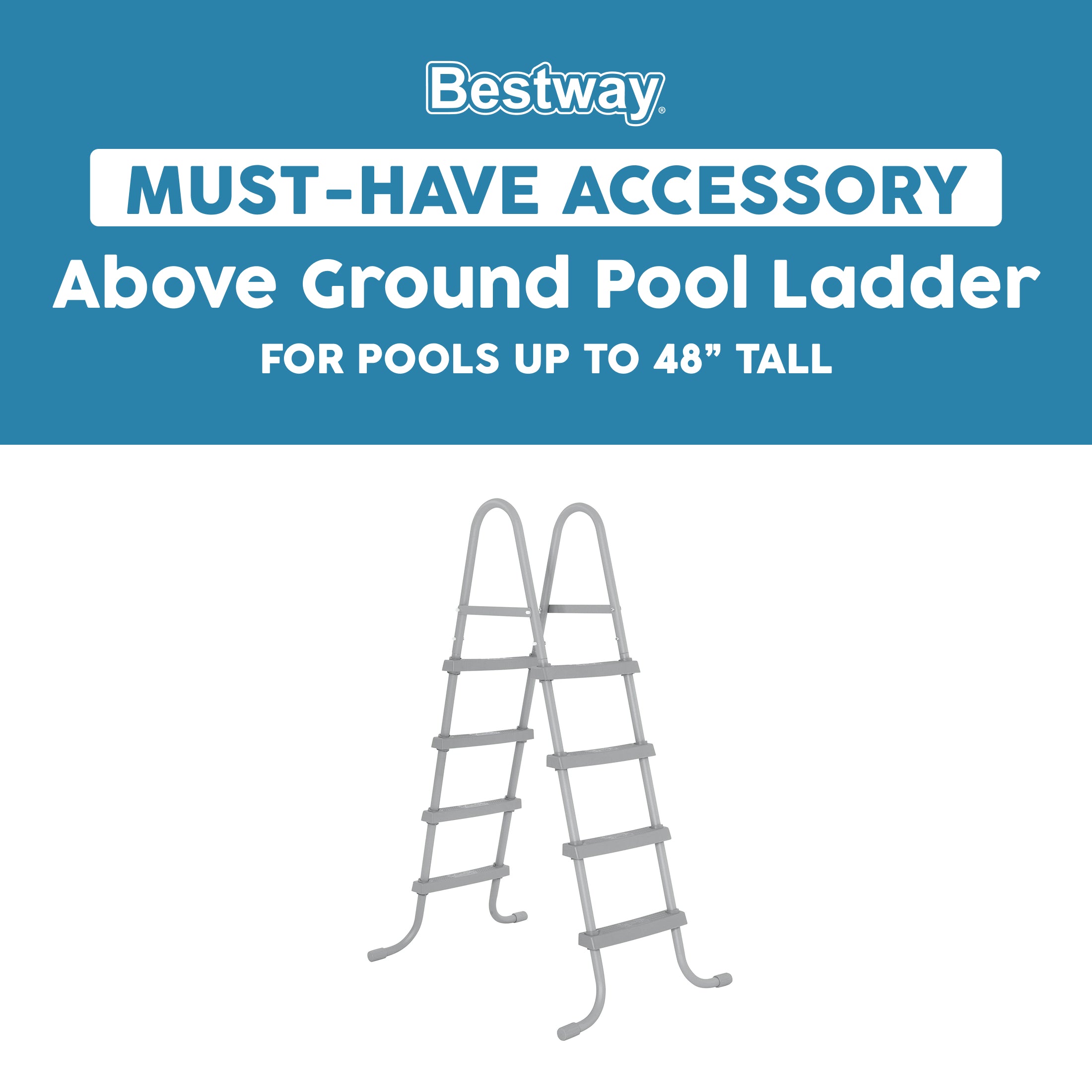 Bestway Above Ground Pool Ladder 48 - Image 2