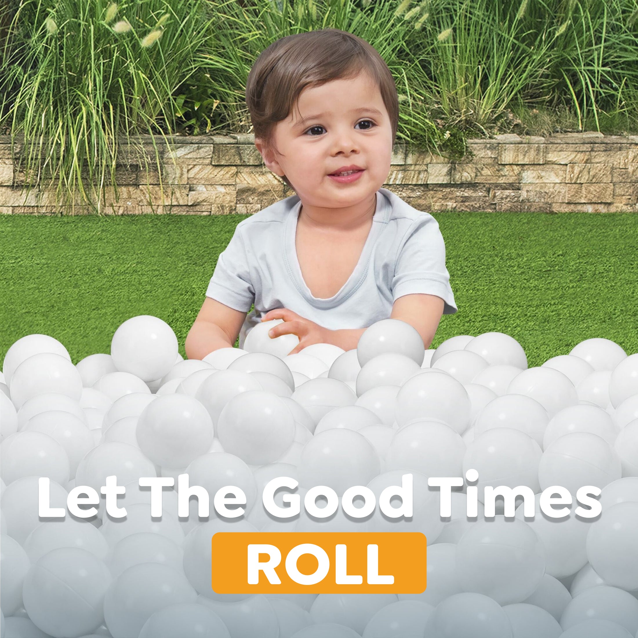 Bestway 250 Play Balls. White - Image 6