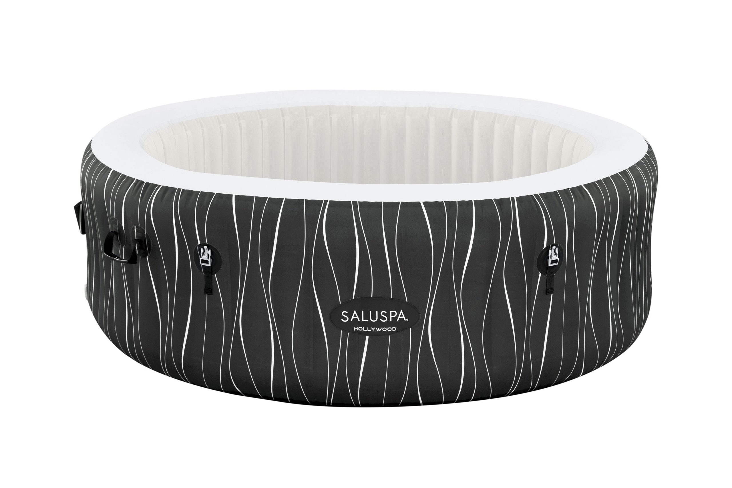 SaluSpa Hollywood AirJet Hot Tub Liner Replacement. Black Waves