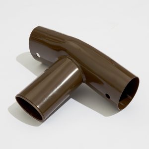 Coleman Round Above Ground Pool T-Connector Replacement. Brown