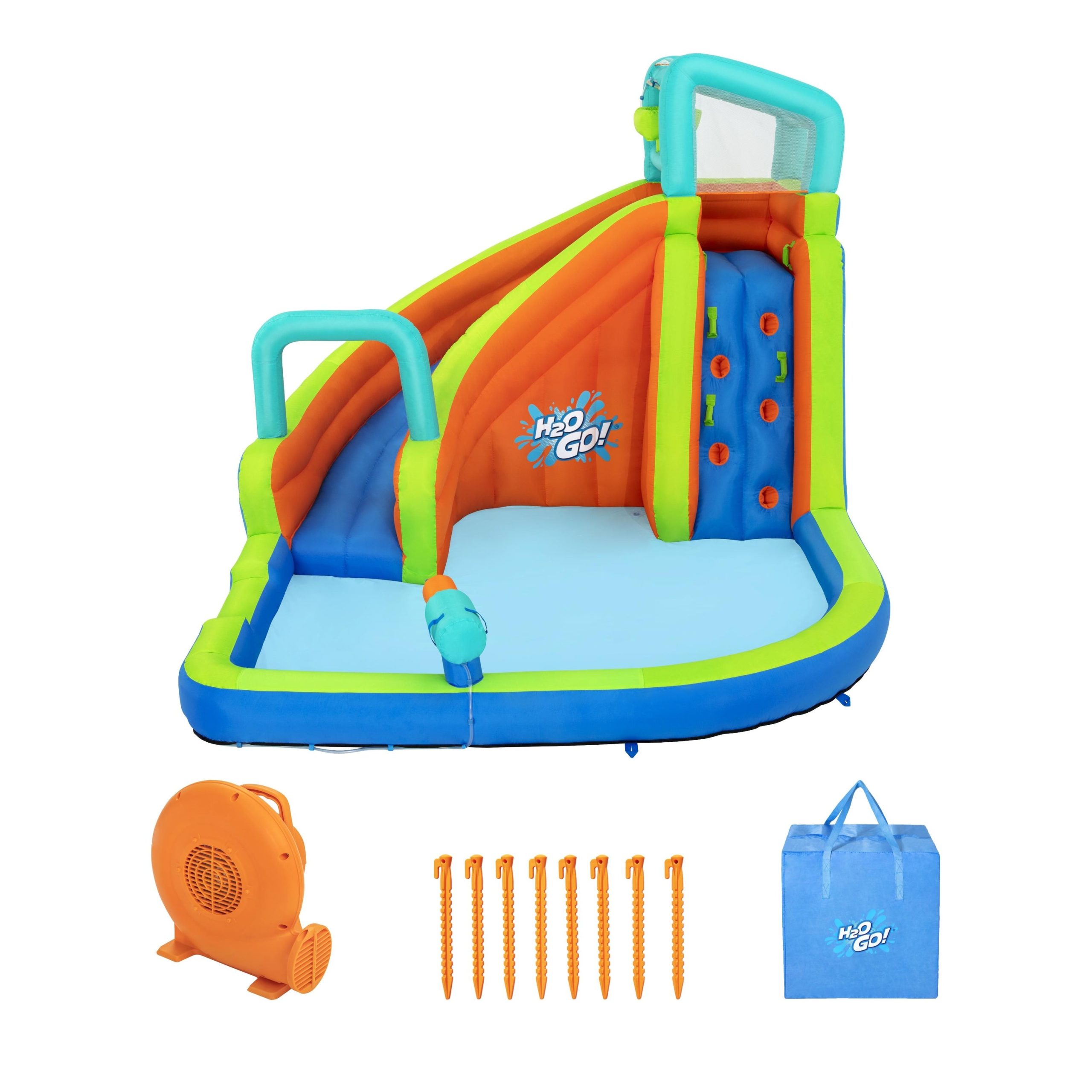 H2OGO! Turbo Splash 12' Kids Inflatable Mega Water Park - Image 3