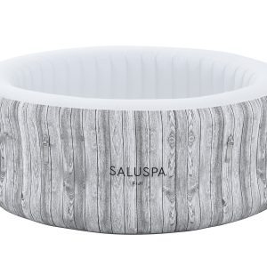 SaluSpa Fiji AirJet Hot Tub Liner Replacement. Gray Wood