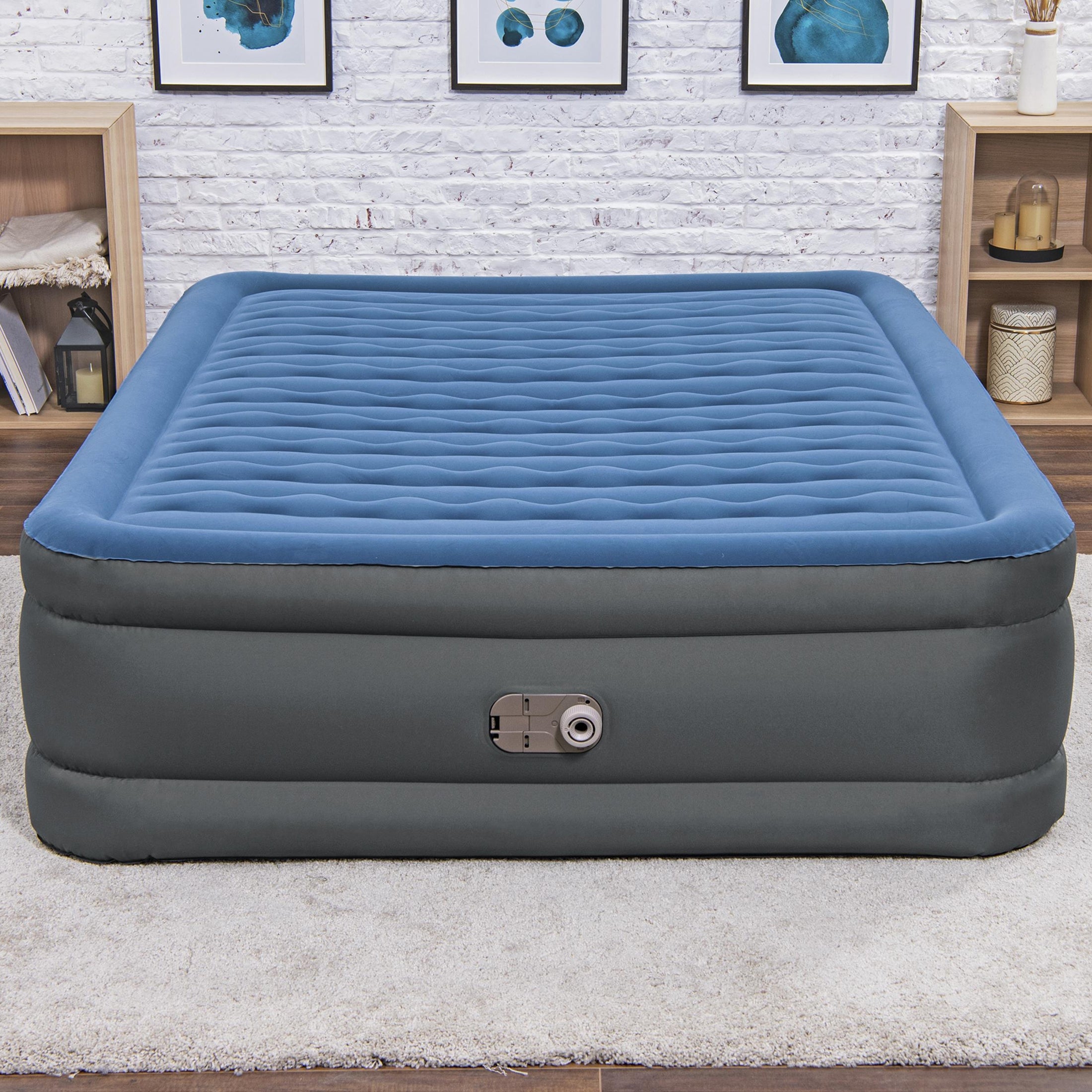 Bestway Tough Guard Air Mattress Queen 18 with Built-in AC Pump - Image 2