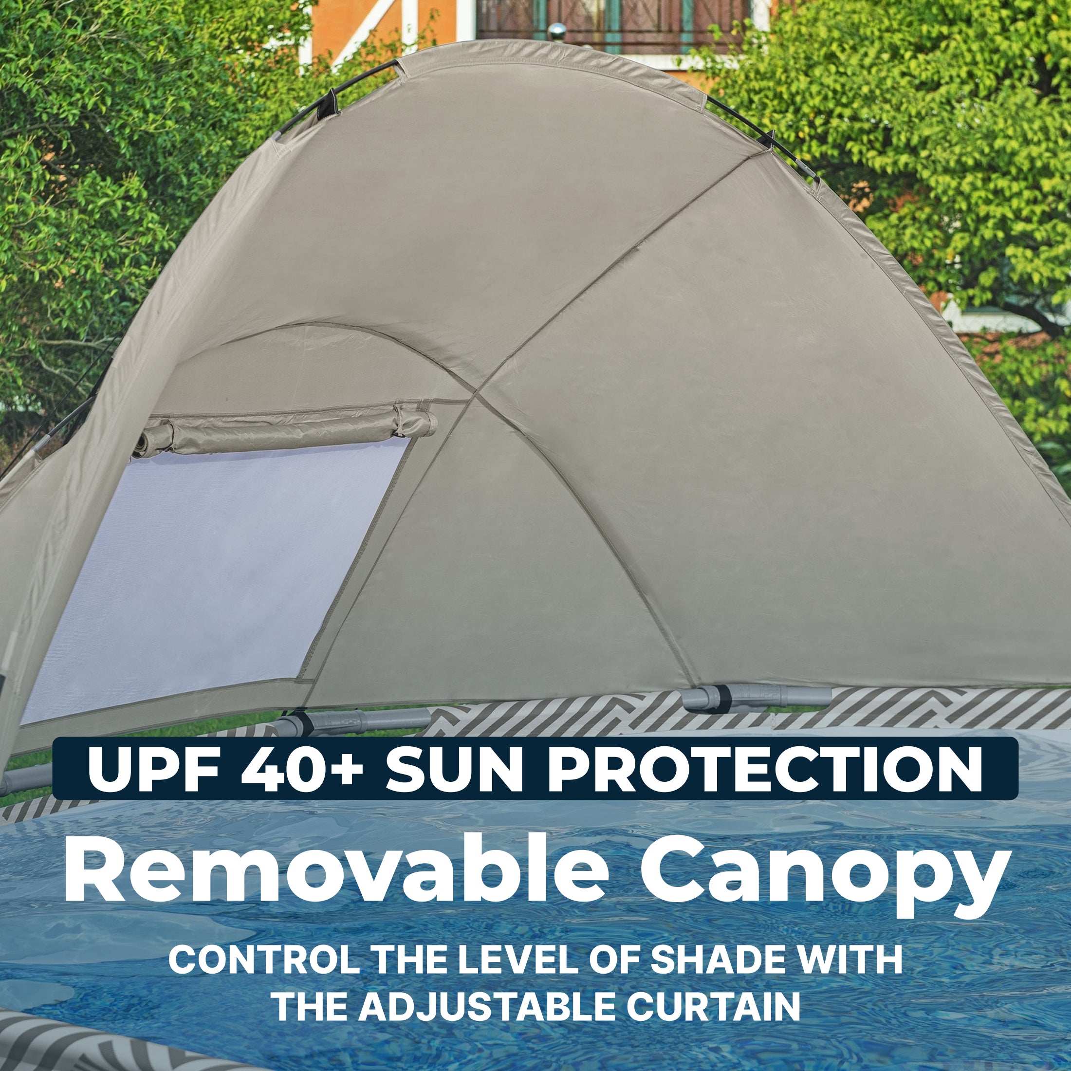Bestway Steel Pro MAX 13' x 42 Round Above Ground Pool Set with Canopy - Image 9