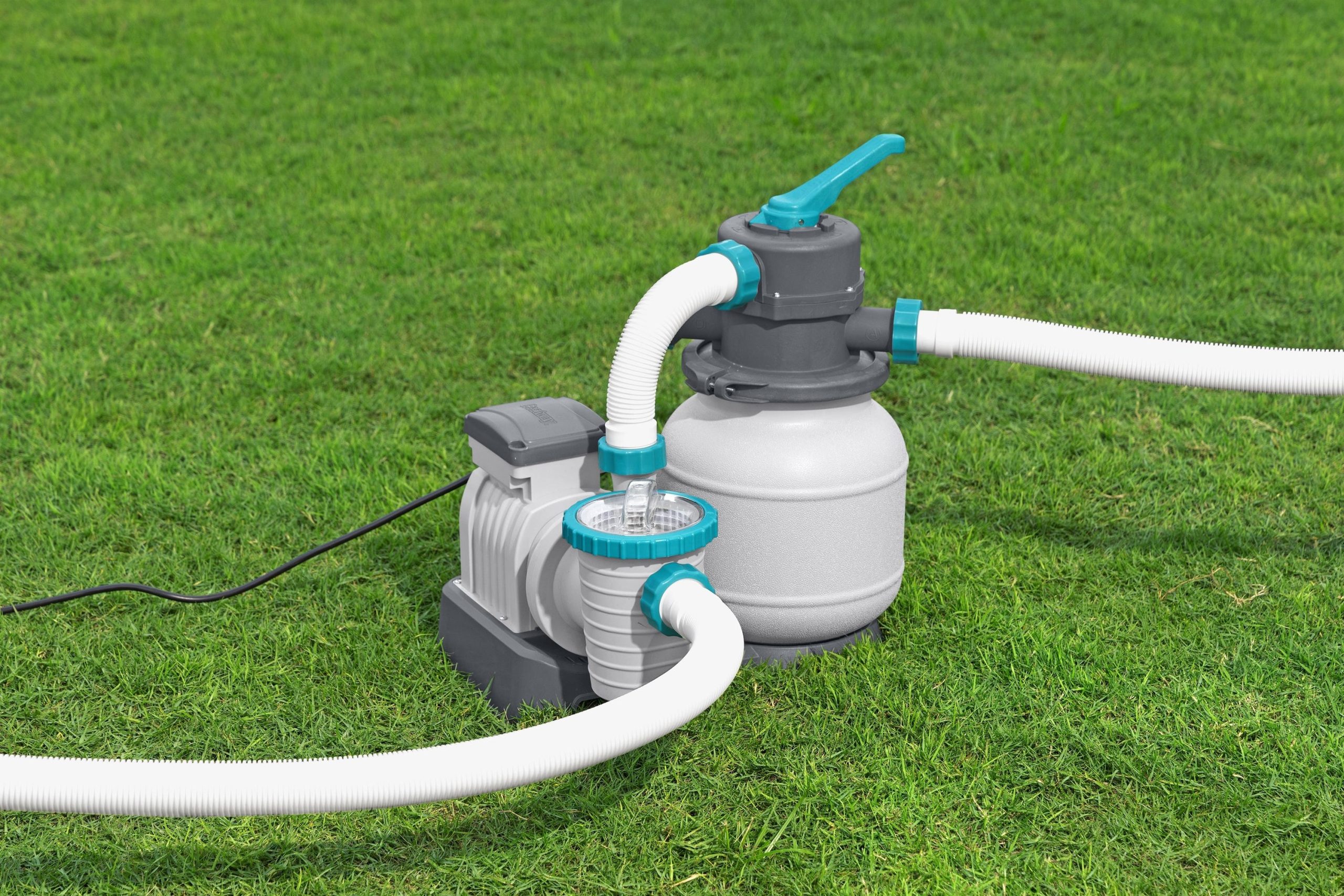 Bestway 1.600 gal. Above Ground Pool Sand Filter Pump - Image 3