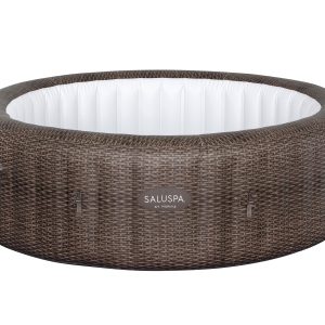 Lay-Z-Spa St. Moritz AirJet Hot Tub Liner Replacement. Brown Rattan