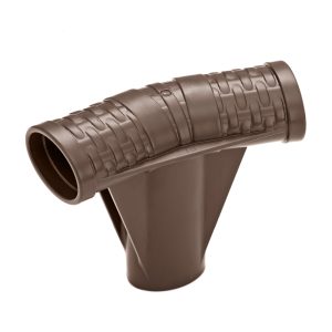 Coleman Power Steel Round Above Ground Pool T-Connector Replacement. Brown