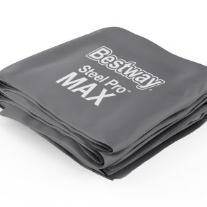 Steel Pro MAX 13' x 30 Round Above Ground Pool Liner Replacement. Gray