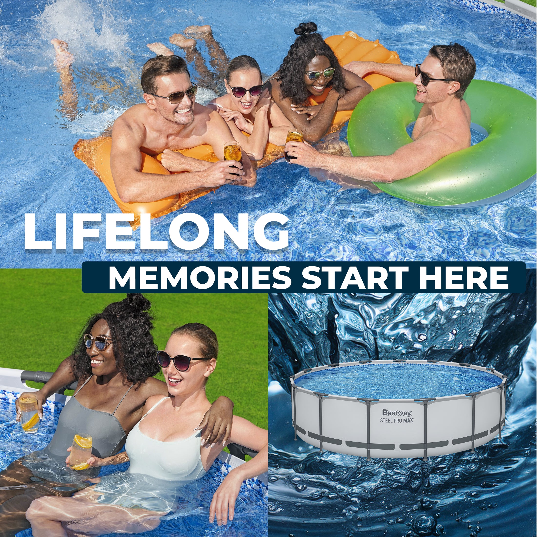 Bestway Steel Pro MAX Above Ground Pool Set 15' x 42 - Image 9