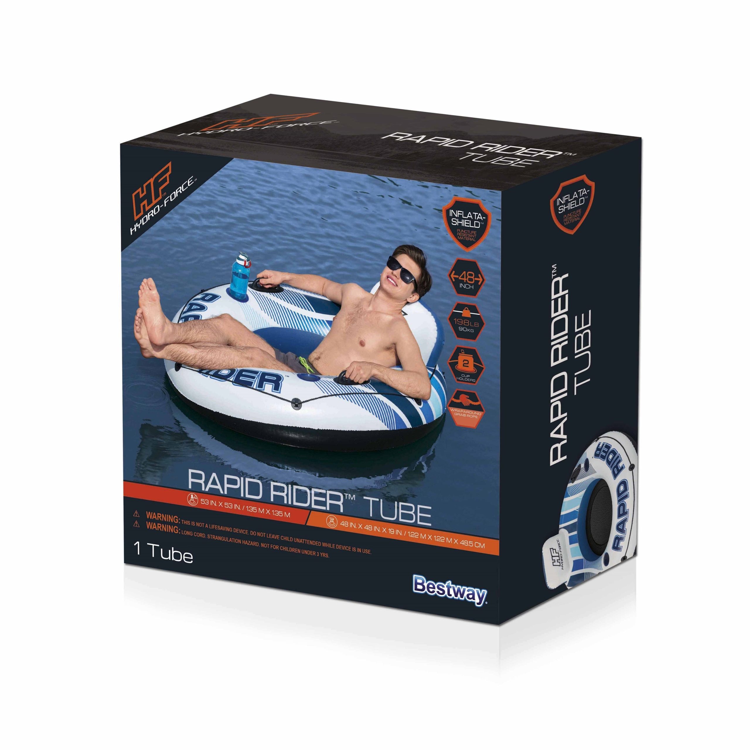 Hydro-Force Rapid Rider Single River Tube 48 - Image 3