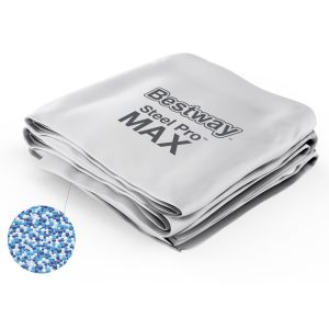 Steel Pro MAX 18' x 52 Round Above Ground Pool Replacement Liner. Gray