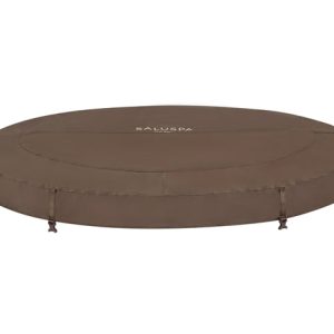SaluSpa Madrid AirJet Hot Tub Top Cover Replacement. Brown
