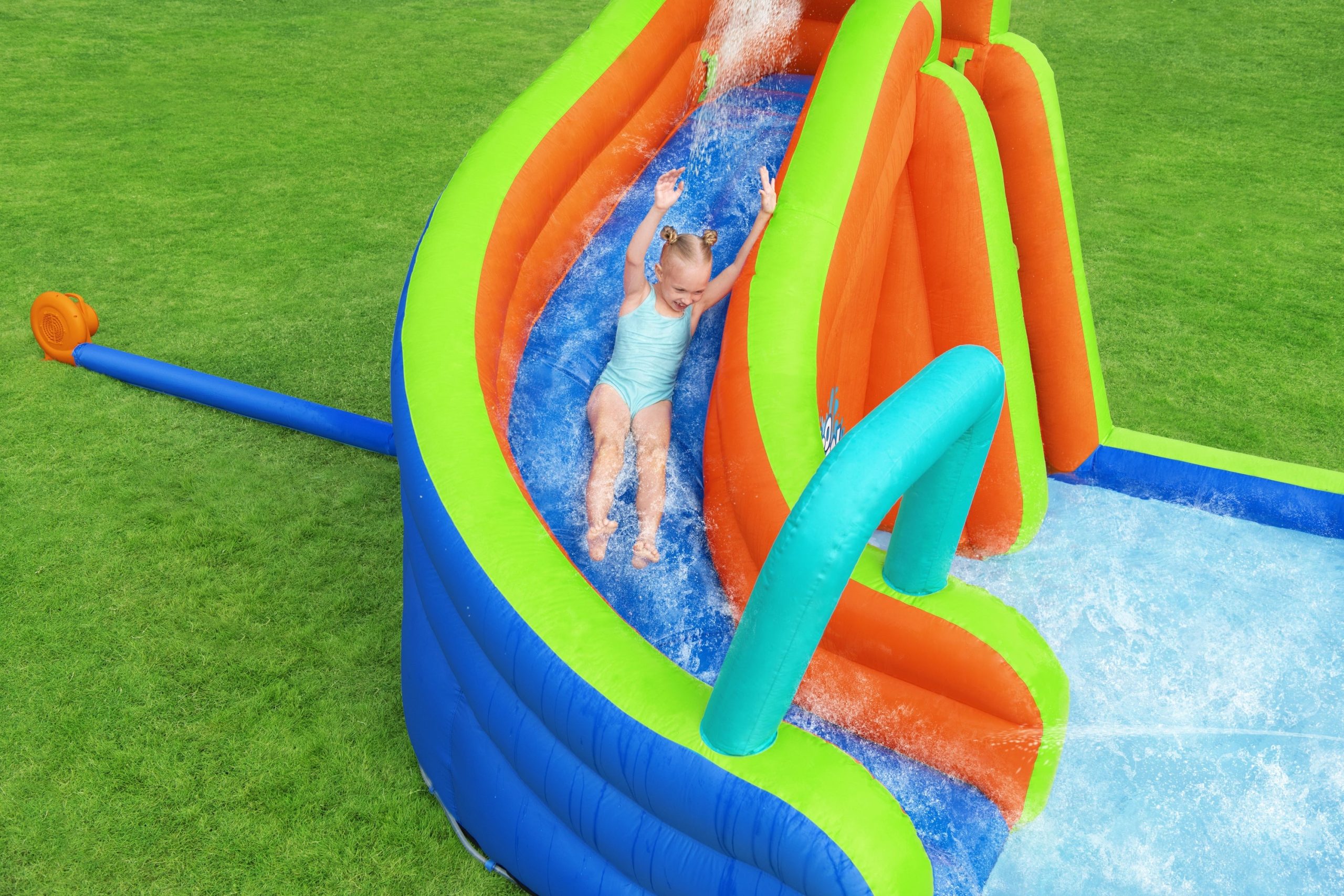 H2OGO! Turbo Splash 12' Kids Inflatable Mega Water Park - Image 7