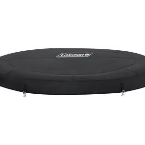 Coleman SaluSpa Hollywood Luxe AirJet Hot Tub Top Leatheroid Cover Replacement. Black