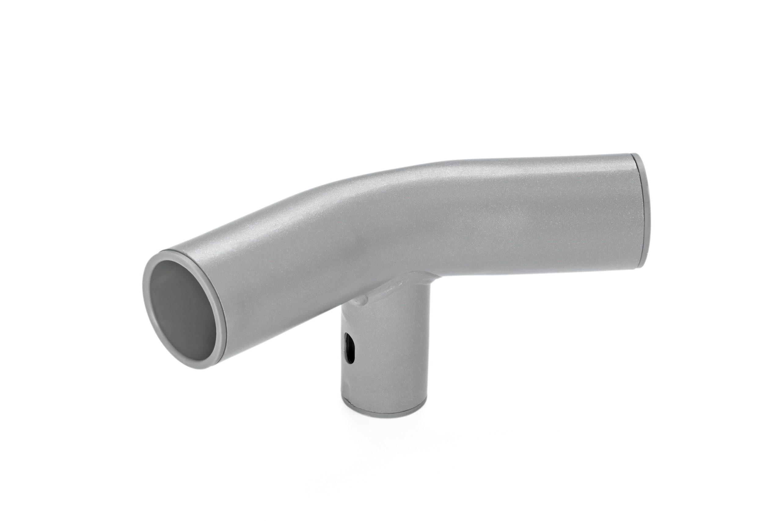 Power Steel 14' x 8'2 x 39.5 Oval Above Ground Pool T-Connector Replacement. Light Gray