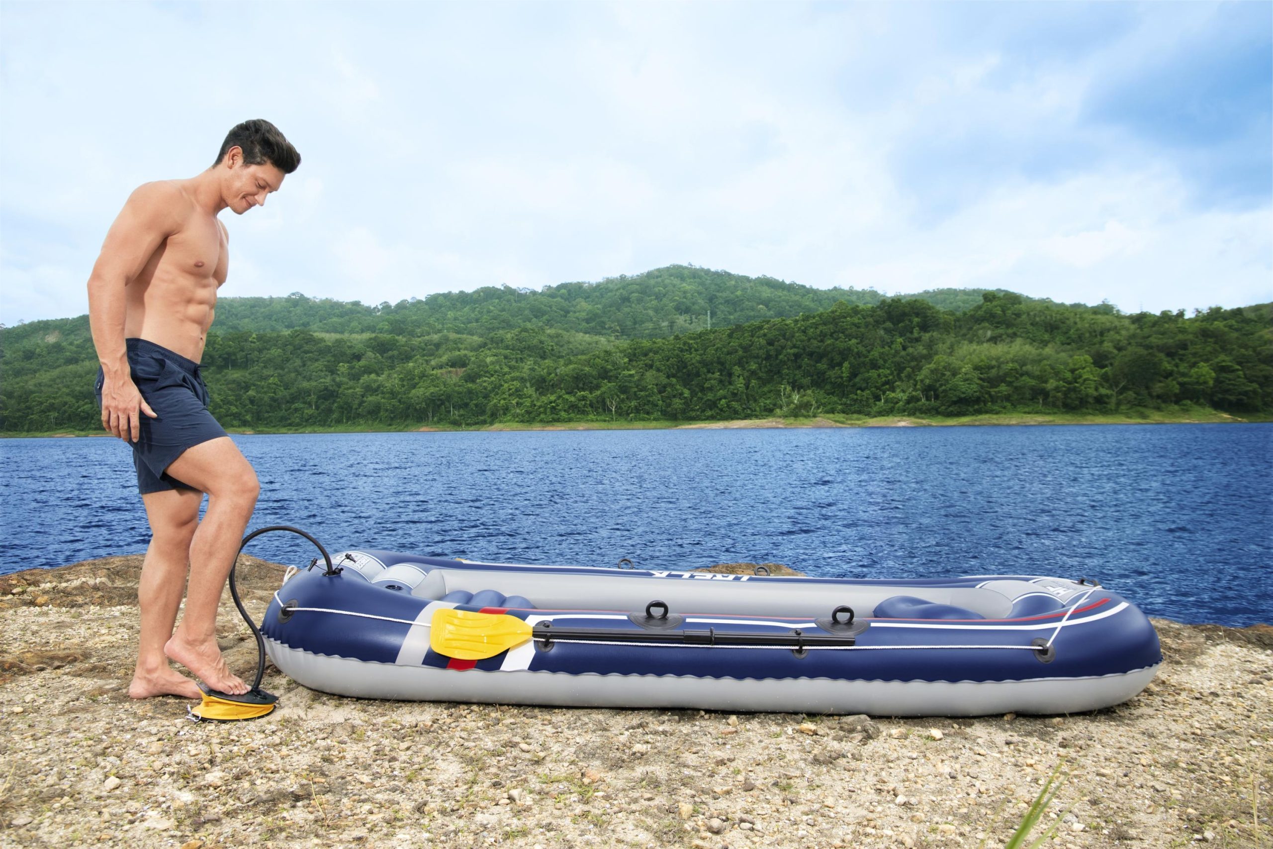 Bestway Air Step Manual Air Pump - Image 4