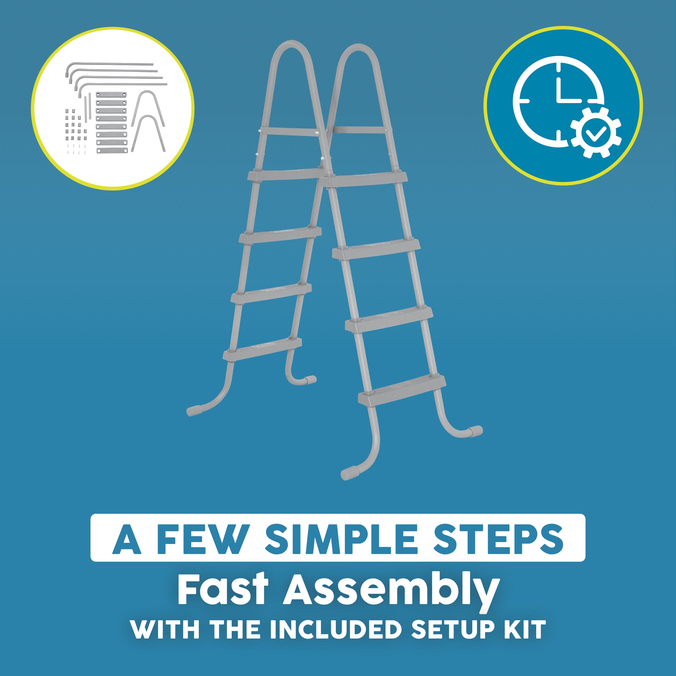 Bestway Above Ground Pool Ladder 48 - Image 6