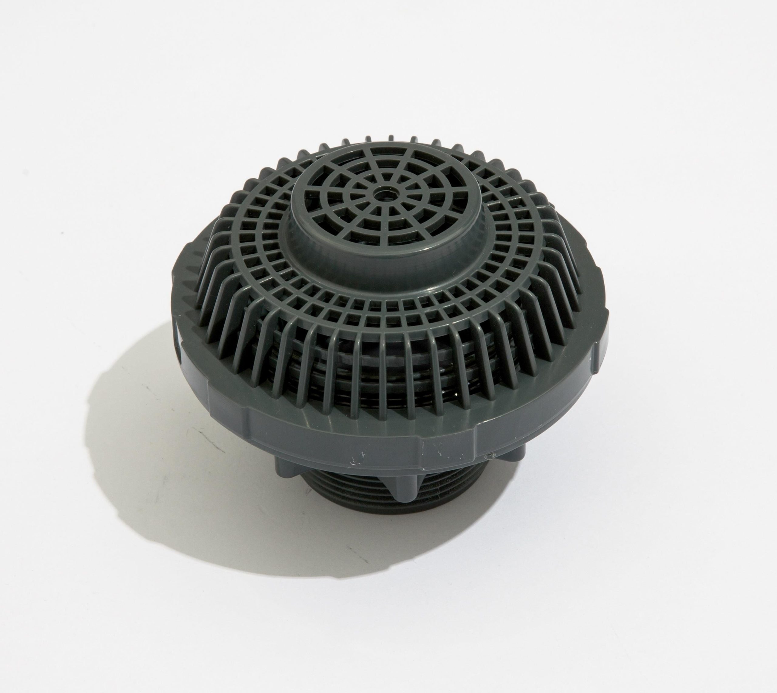 Above Ground Pool Outlet Valve Strainer Replacement. Gray