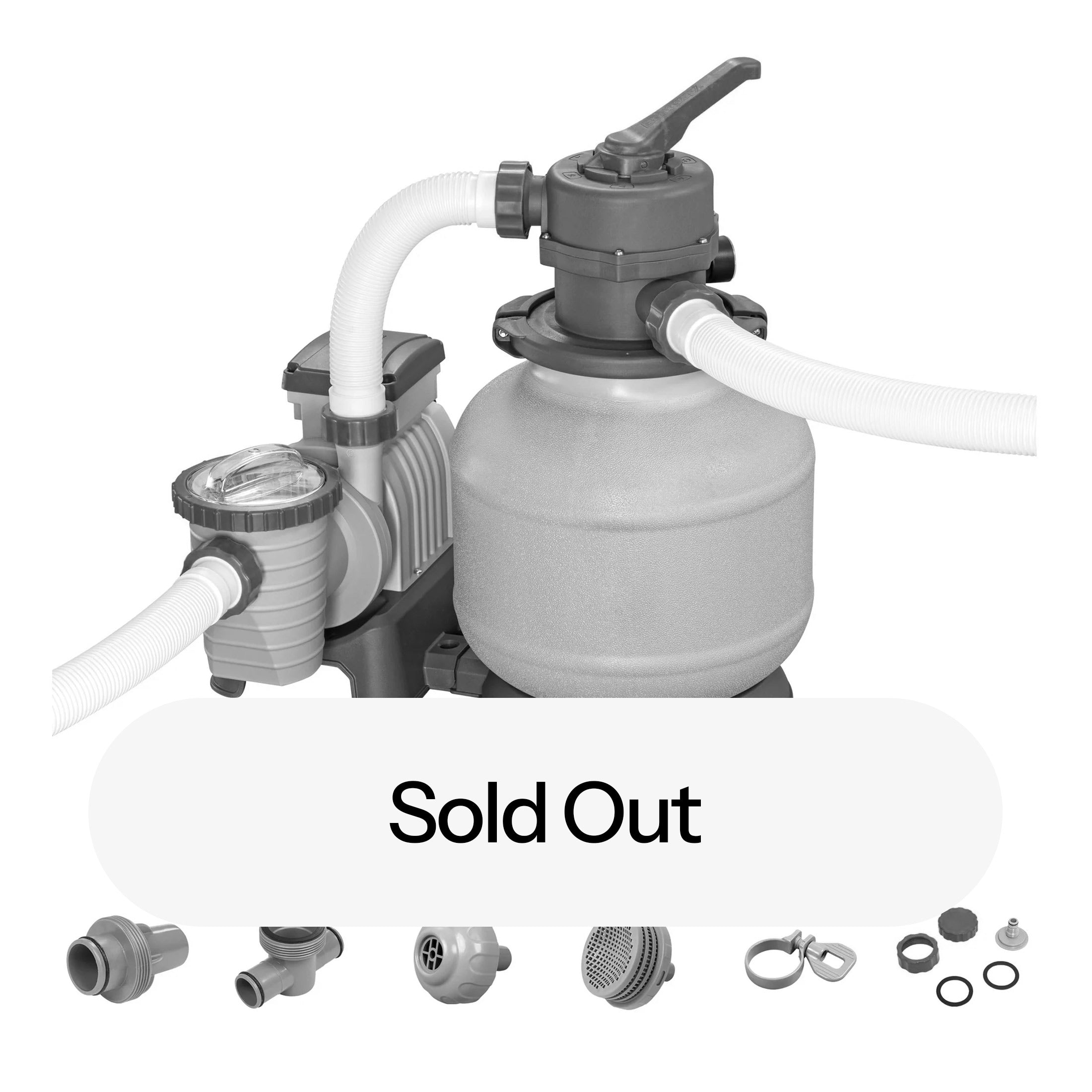 Bestway 2.200 gal. Above Ground Pool Sand Filter Pump