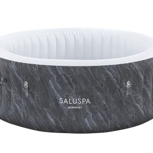 SaluSpa Boracay AirJet Hot Tub Liner Replacement. Gray Marble
