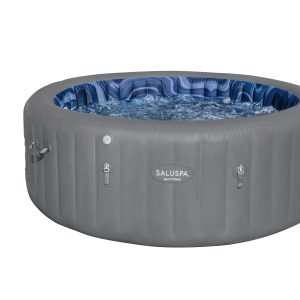 SaluSpa 85 x 31.5 Santorini HydroJet Pro Hot Tub Liner Replacement. Gray