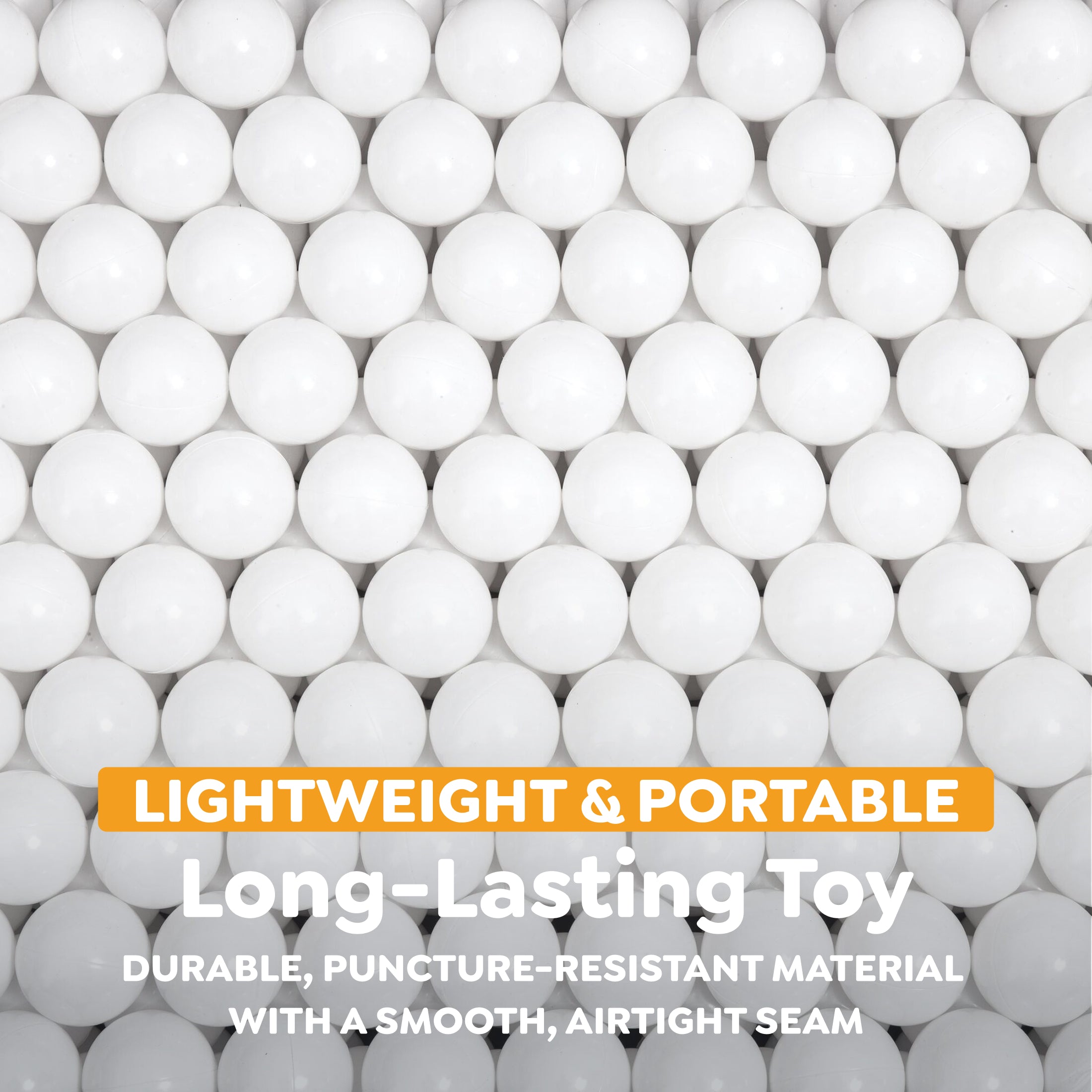 Bestway 250 Play Balls. White - Image 4
